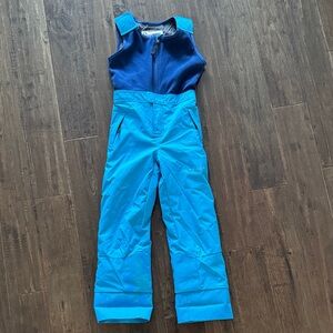 Spyder Kids Navy and Light Blue Overalls